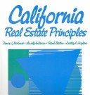 Book cover for California Real Estate Princip