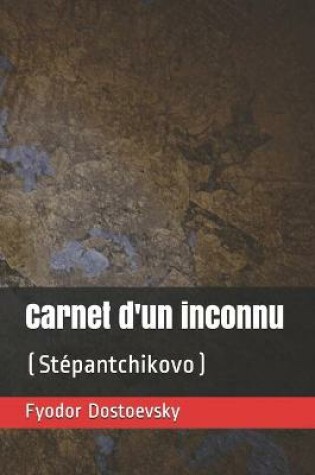 Cover of Carnet d'un inconnu