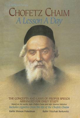 Book cover for Chofetz Chaim: A Lesson a Day