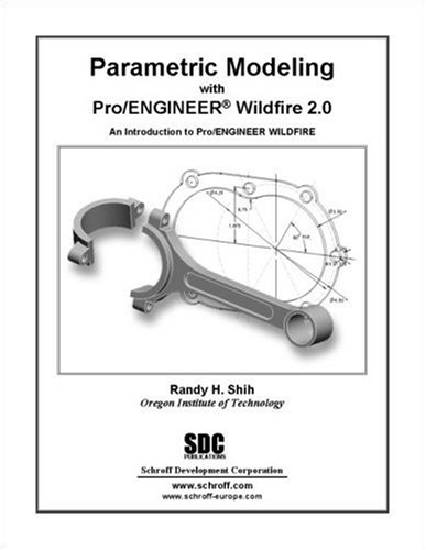 Book cover for Parametric Modeling with Pro/engineer Wildfire 2