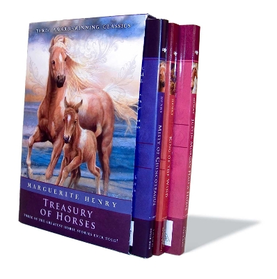 Book cover for Marguerite Henry Treasury of Horses (Boxed Set)