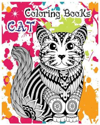 Book cover for Creative Cats Coloring Book
