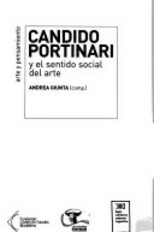 Cover of Candido Portinari y el Sentido Social del Arte