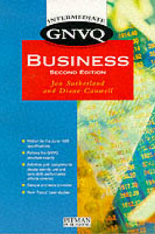 Cover of Business for Intermediate GNVQ