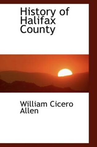 Cover of History of Halifax County