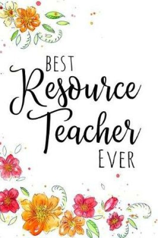 Cover of Best Resource Teacher Ever