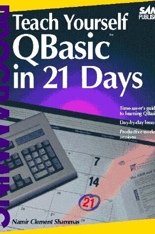 Cover of Sams Teach Yourself QBasic in 21 Days