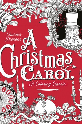 Cover of A Christmas Carol: A Coloring Classic