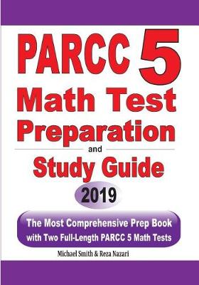 Book cover for PARCC 5 Math Test Preparation and Study Guide