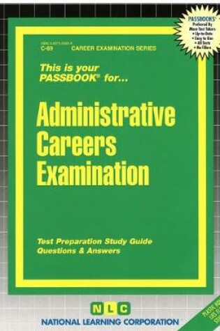 Cover of Administrative Careers Examination