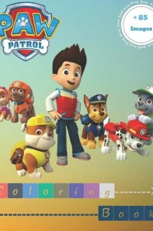 Cover of Paw Patrol Coloring Book