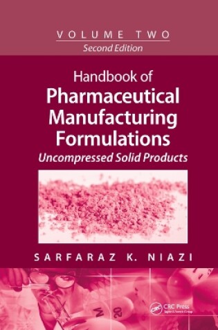 Cover of Handbook of Pharmaceutical Manufacturing Formulations