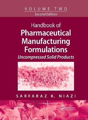 Book cover for Handbook of Pharmaceutical Manufacturing Formulations