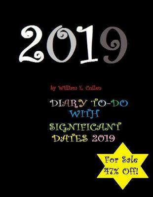 Book cover for Diary To-Do with Significant Dates 2019