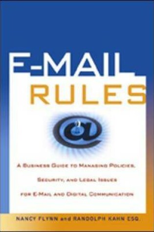 Cover of E-Mail Rules