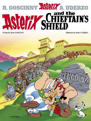 Book cover for Asterix and The Chieftain's Shield
