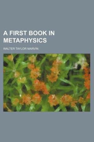 Cover of A First Book in Metaphysics