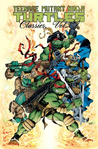 Cover of Teenage Mutant Ninja Turtles Classics Volume 4