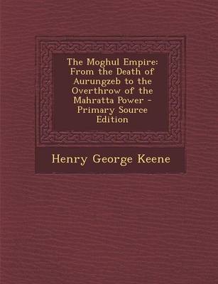 Book cover for The Moghul Empire