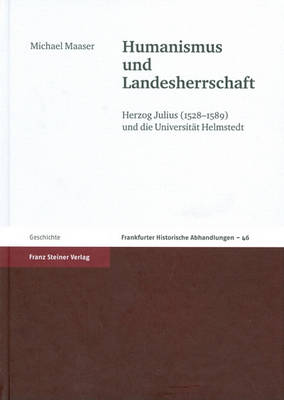 Book cover for Humanismus Und Landesherrschaft