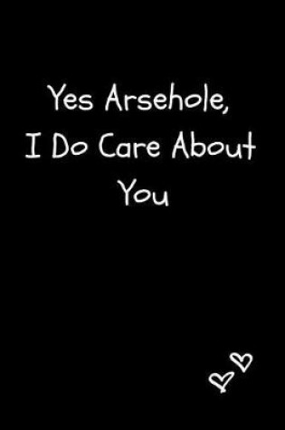 Cover of Yes Arsehole, I Do Care about You