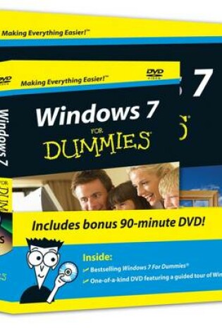 Cover of Windows 7 For Dummies, Book + DVD Bundle