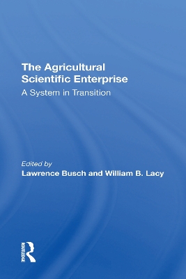 Book cover for The Agricultural Scientific Enterprise