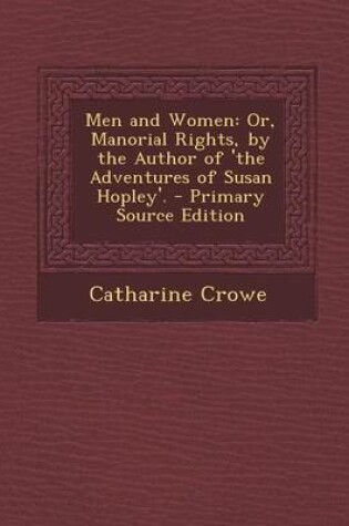 Cover of Men and Women