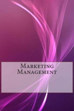 Cover of Marketing Management