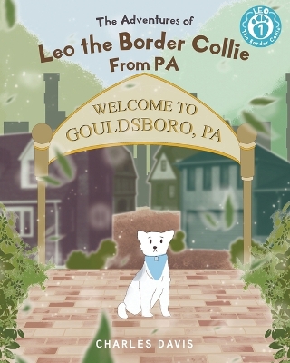 Book cover for Leo the Border Collie from Pennsylvania