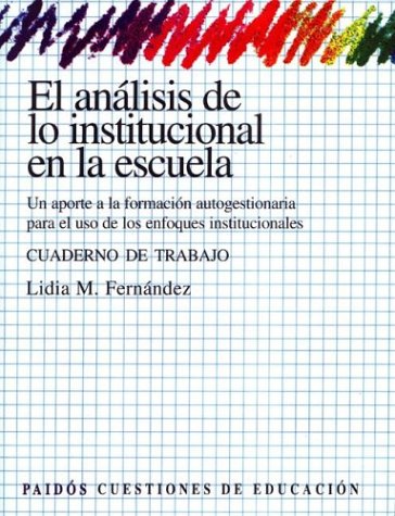 Book cover for Analisis de Lo Institucional Pack de 4