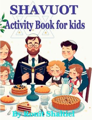 Book cover for Shavuot Activity Book for kids