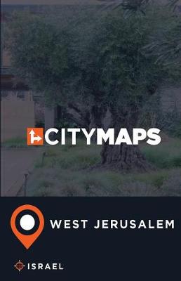 Book cover for City Maps West Jerusalem Israel