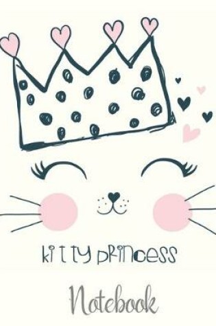 Cover of Super Cute Kitty Princess Notebook