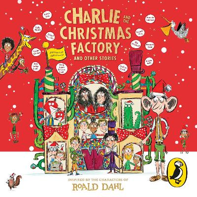 Book cover for Charlie and the Christmas Factory