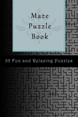 Book cover for Maze Puzzles Book