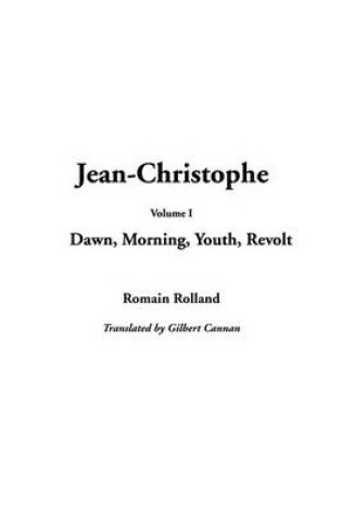 Cover of Jean-Christophe, V1
