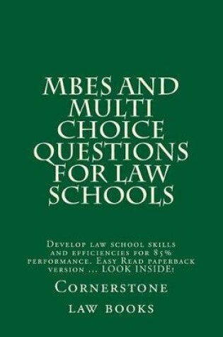 Cover of Mbes and Multi Choice Questions for Law Schools