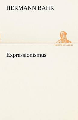 Book cover for Expressionismus