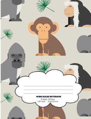 Book cover for Cute Jungle Monkeys