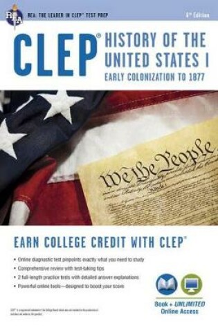 Cover of Clep(r) History of the U.S. I Book + Online