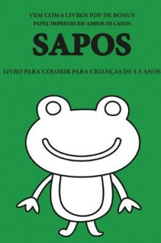 Cover of Livro para colorir para crianças de 4-5 anos (Sapos)