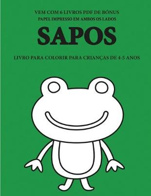 Cover of Livro para colorir para crianças de 4-5 anos (Sapos)