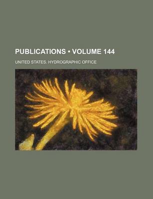 Book cover for Publications (Volume 144)