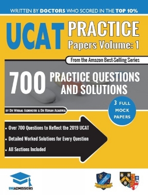 Book cover for UCAT Practice Papers Volume One