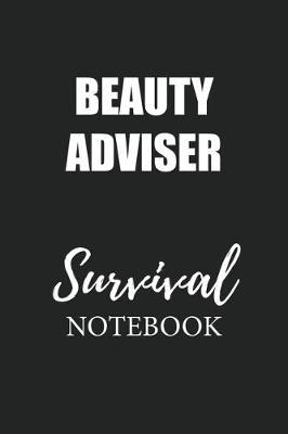 Book cover for Beauty Adviser Survival Notebook