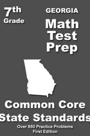 Cover of Georgia 7th Grade Math Test Prep