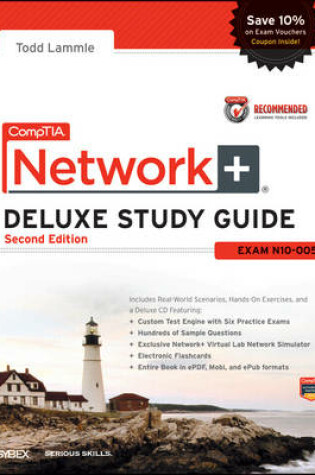 Cover of CompTIA Network+ Deluxe Study Guide