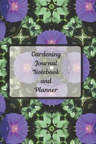 Cover of Gardening Journal Notebook and Planner