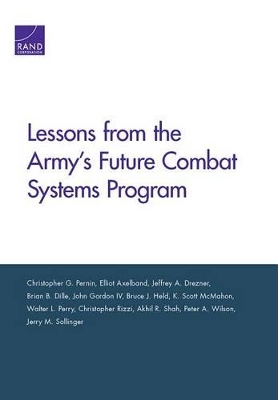 Book cover for Lessons from the Army's Future Combat Systems Program